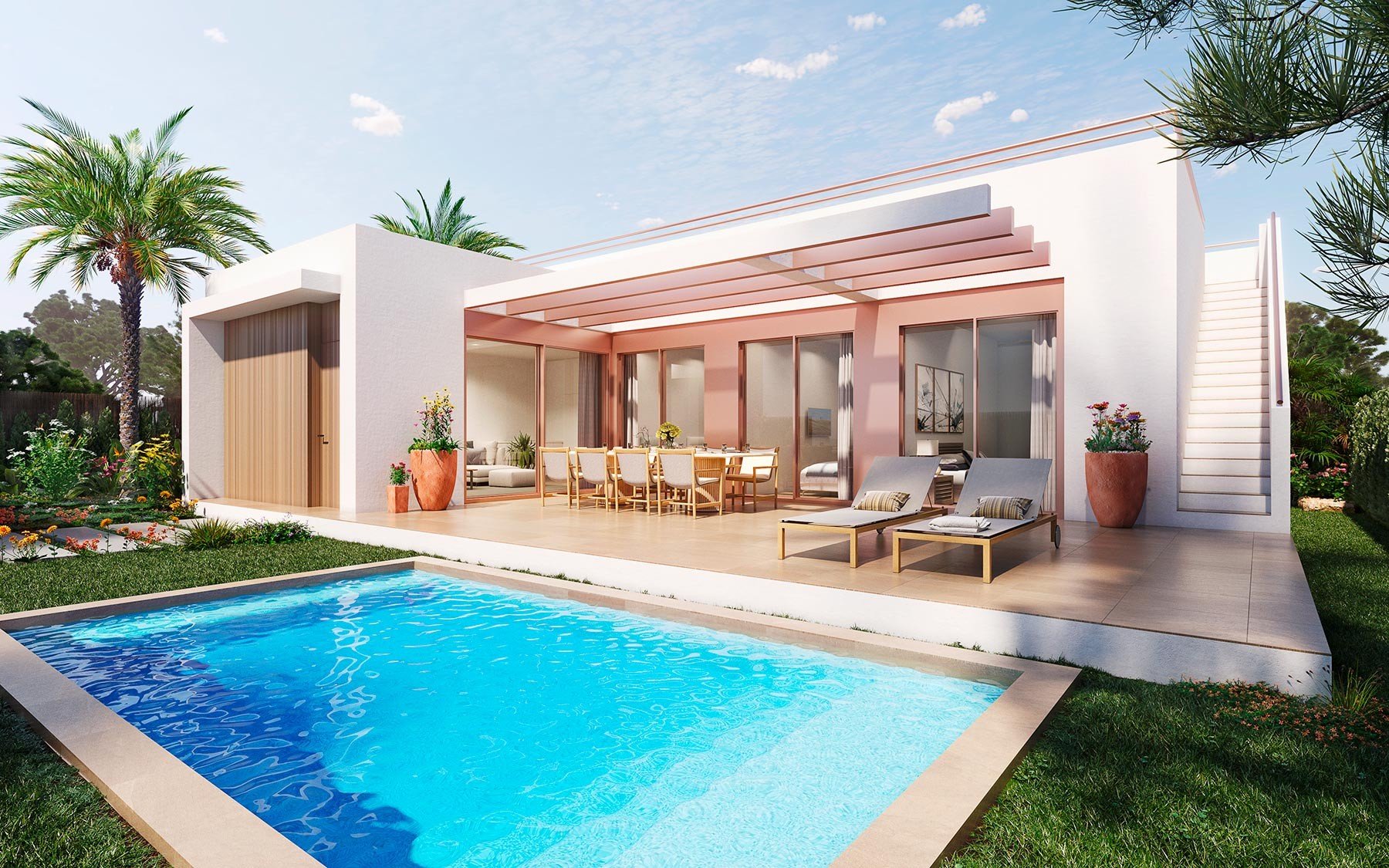 Villa in Alicante, Spanien 3 Schlafzimmer, 115 m2 Nr. 131341