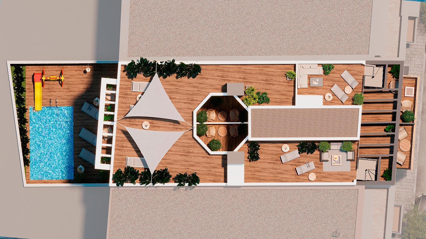 Huoneisto Torrevieja, Alicante, Espanja 2 makuuhuonetta, 87 m2 No. 131347