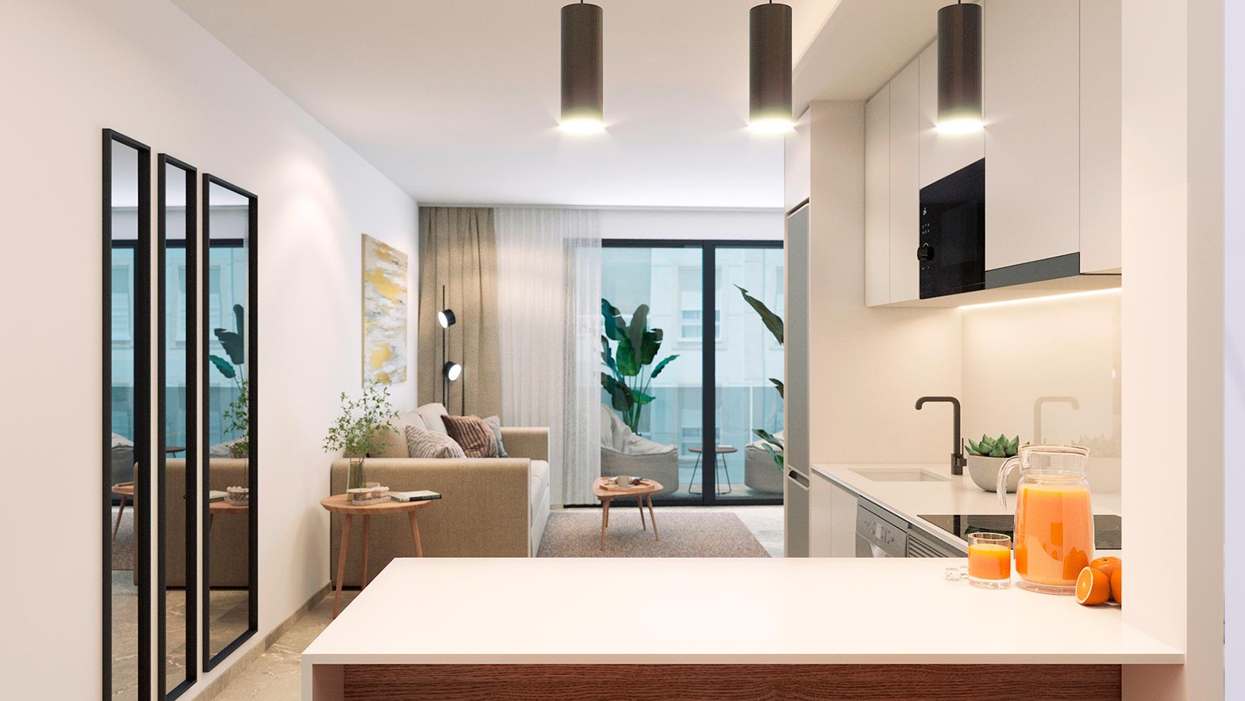 Huoneisto Torrevieja, Alicante, Espanja 2 makuuhuonetta, 87 m2 No. 131347