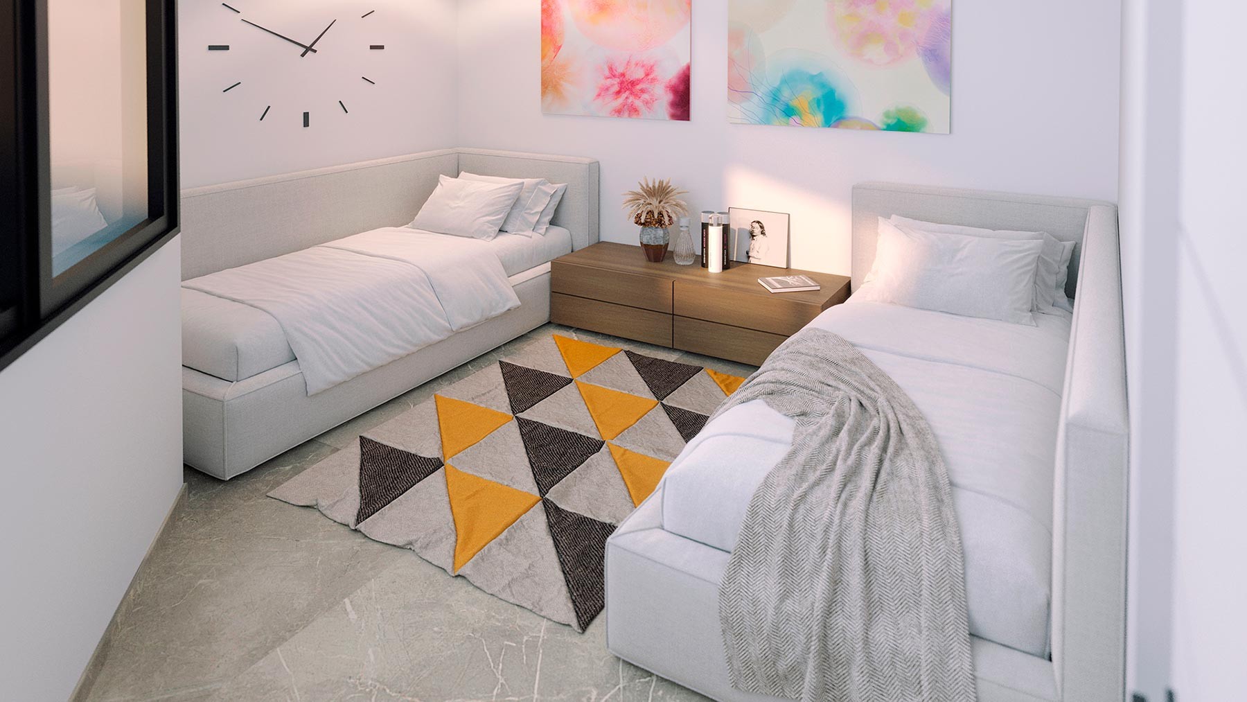 Huoneisto Torrevieja, Alicante, Espanja 2 makuuhuonetta, 87 m2 No. 131347