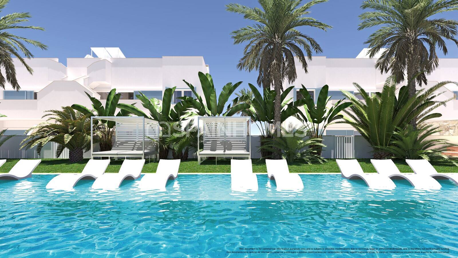 Penthouse in Pilar de la Horadada, Alicante, Spain 3 bedrooms, 78 sq.m. No. 120966