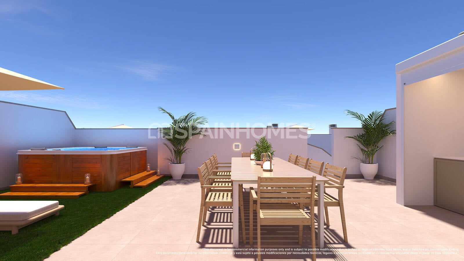 Penthouse in Pilar de la Horadada, Alicante, Spain 3 bedrooms, 78 sq.m. No. 120966