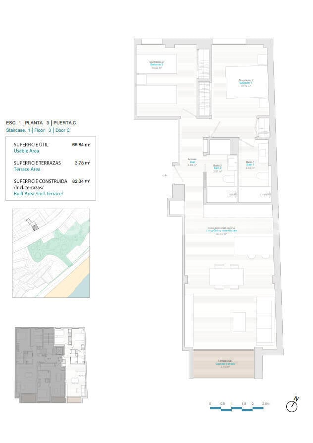 Apartment in Villajoyosa, Alicante, Spain 1 bedroom, 58 sq.m. No. 121040
