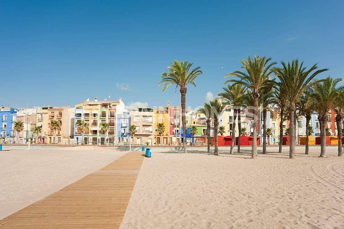 Lägenhet i Villajoyosa, Alicante, Spanien 2 sovrum, 78 kvm. Nr. 121041