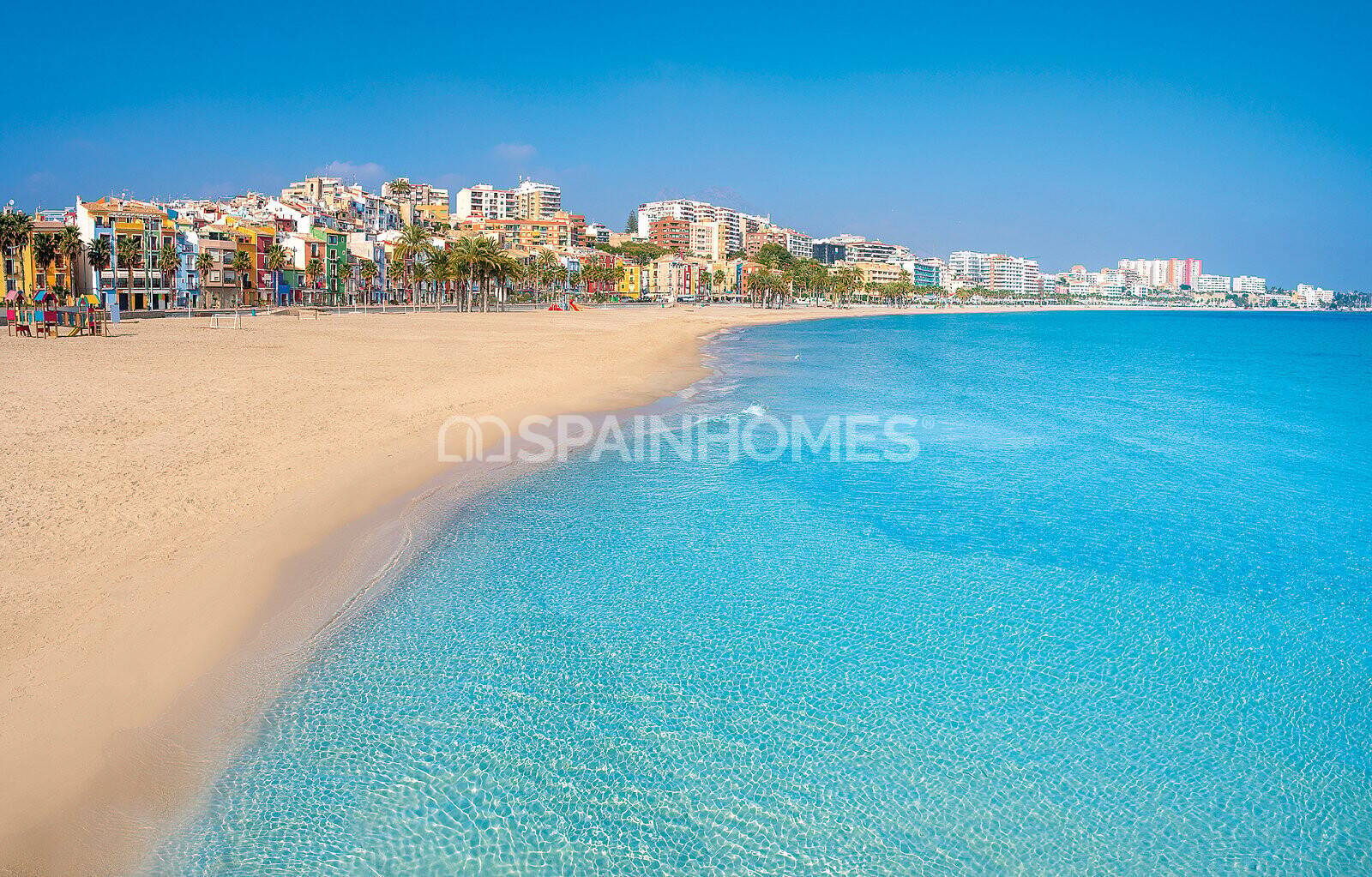 Lägenhet i Villajoyosa, Alicante, Spanien 2 sovrum, 78 kvm. Nr. 121041