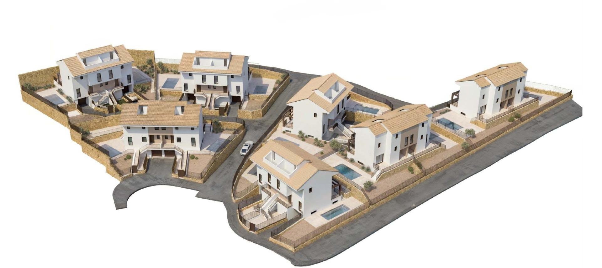 Villa in La Nucia, Alicante, Spain 3 bedrooms, 185 sq.m. No. 131411