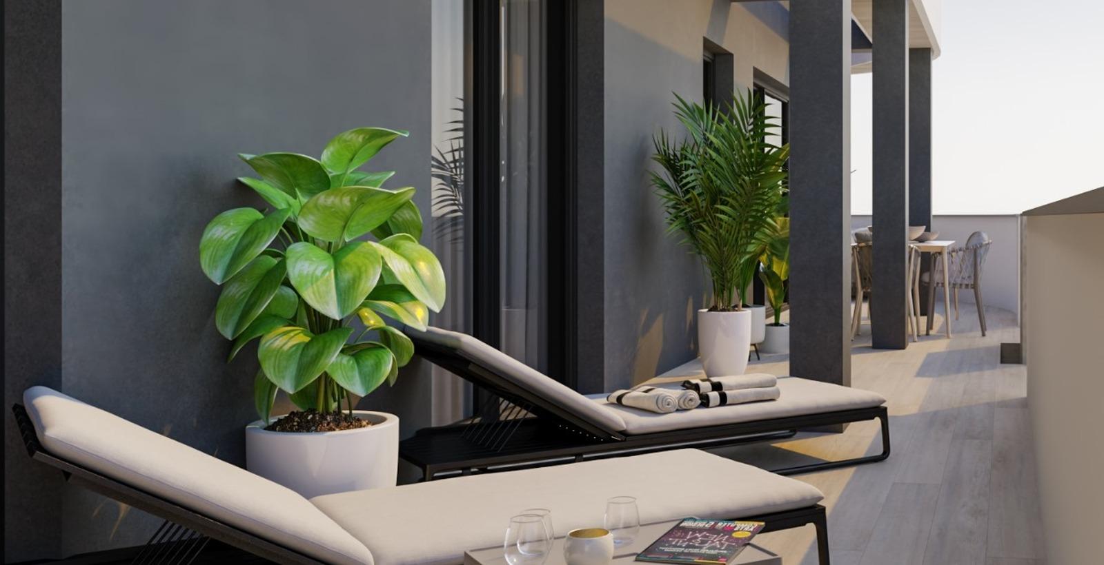 Apartament w Alicante, Hiszpania 2 sypialnie, 59 mkw. nr 131413