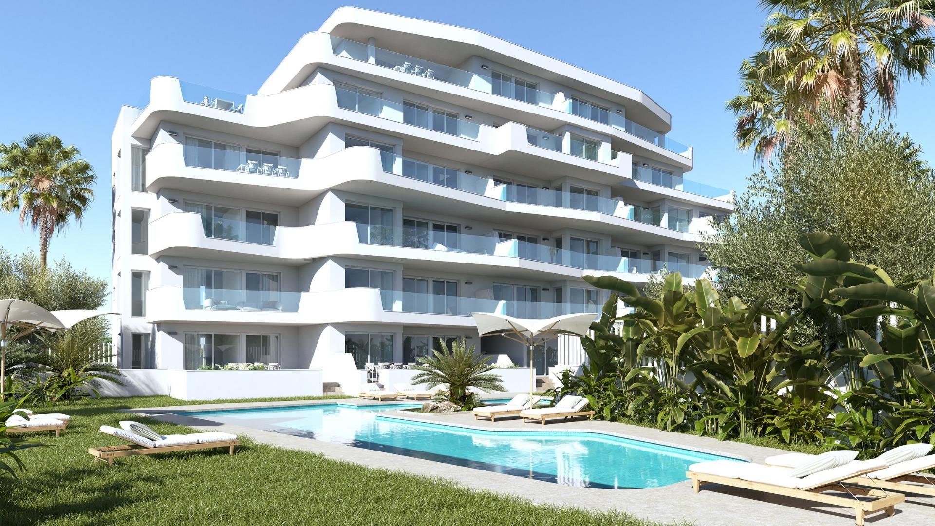 Appartamento a Mil Palmeras, Alicante, Spagna 2 camere da letto, 70 mq. N° 131408