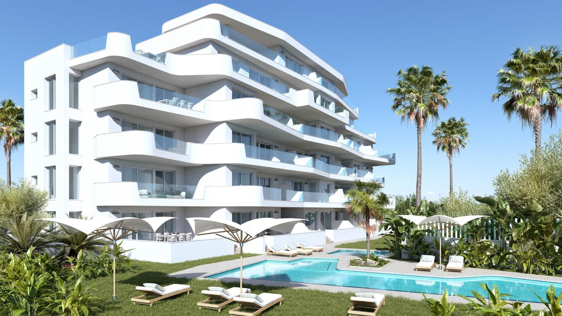 Appartamento a Mil Palmeras, Alicante, Spagna 2 camere da letto, 70 mq. N° 131408