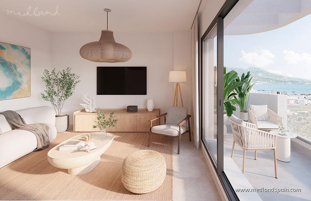 Lägenhet i Mijas Costa, Malaga, Spanien 2 sovrum, 93 kvm. Nr. 130087