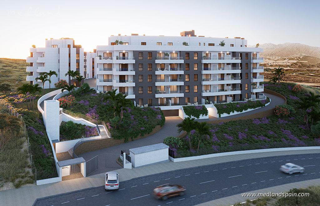 Lägenhet i Mijas Costa, Malaga, Spanien 2 sovrum, 93 kvm. Nr. 130087