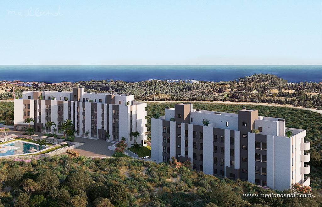 Lägenhet i Mijas Costa, Malaga, Spanien 2 sovrum, 93 kvm. Nr. 130087