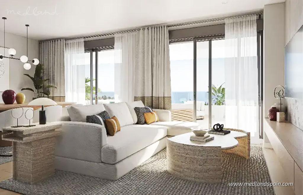 Apartment à Estepona, Malaga, Espagne 2 chambres, 116 m2 No. 130085