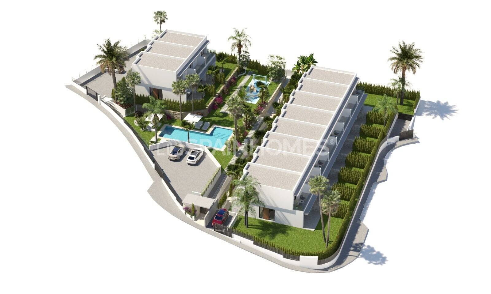 Villa in Finestrat, Alicante, Spanien 3 Schlafzimmer, 106 m2 Nr. 120656