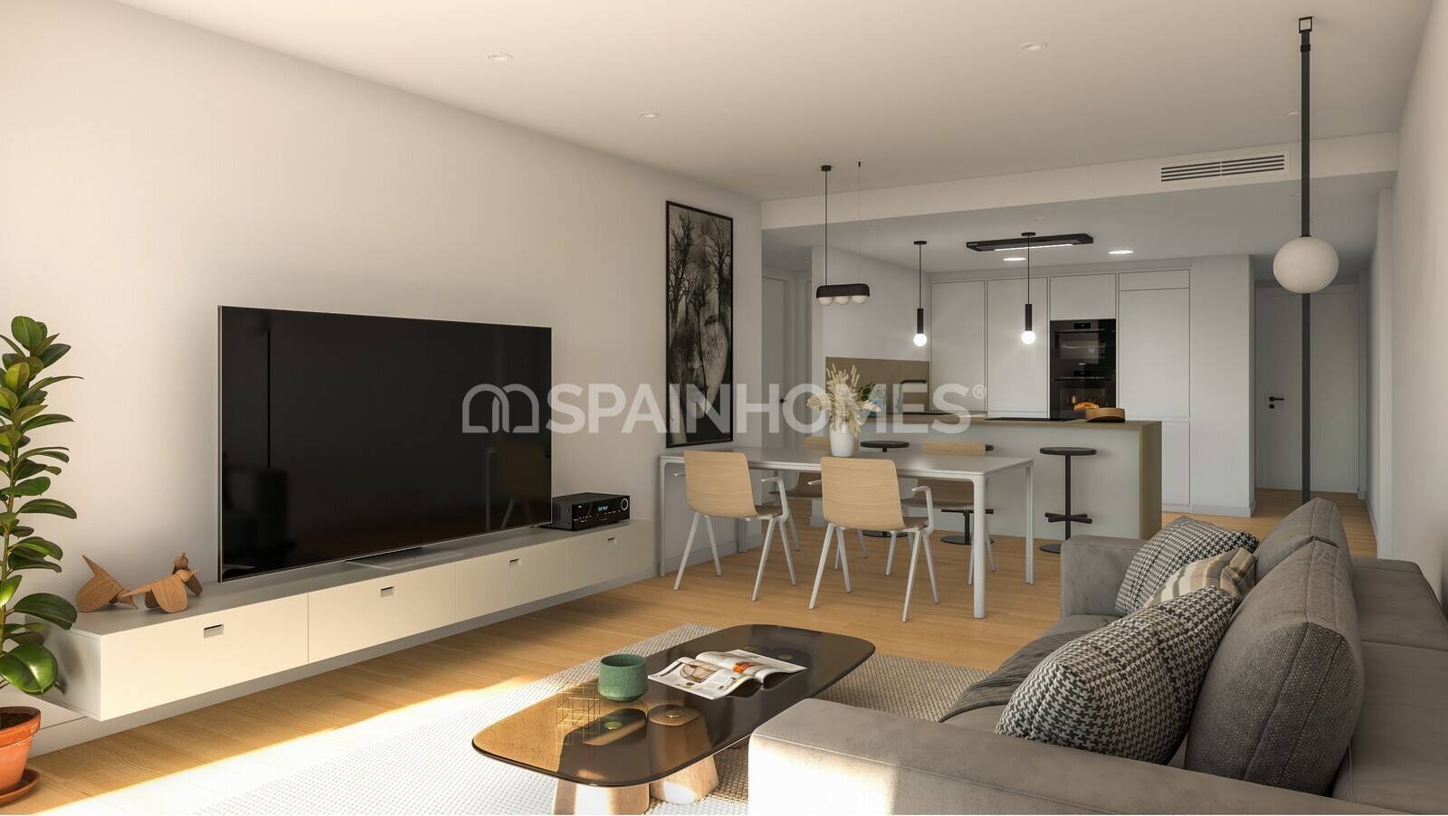 Apartamento en Monforte del Cid, Alicante, España 2 dormitorios, 94 m2 No. 121446
