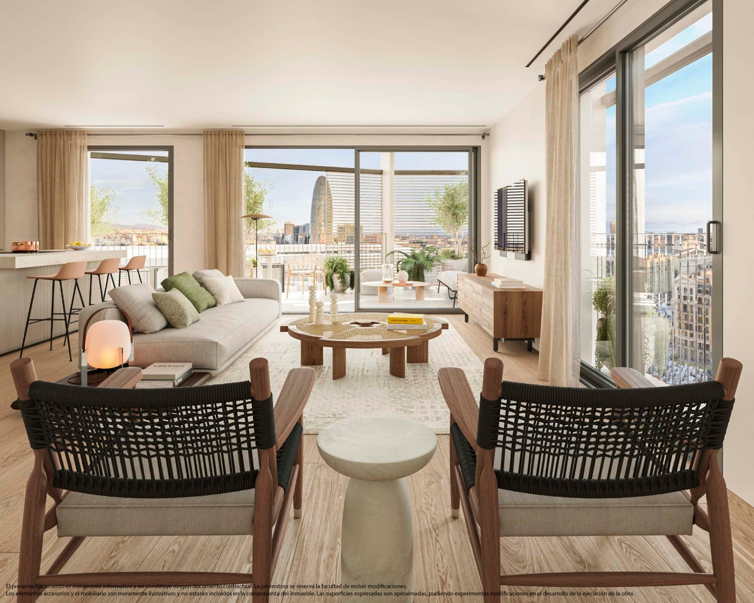 Apartment in Barcelona, Spain 3 bedrooms, 103 sq.m. No. 122643