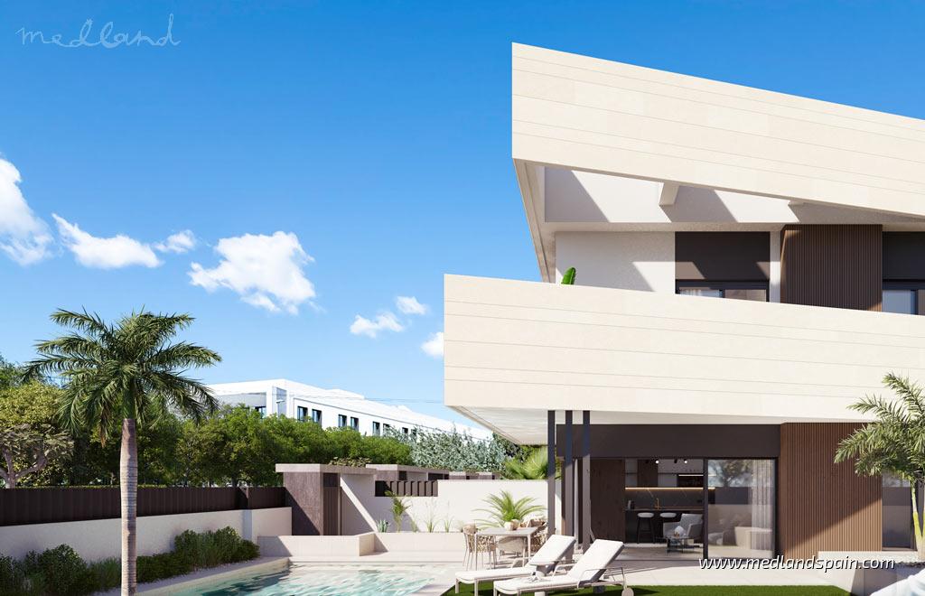 Villa Pilar de la Horadada, Alicante, Spānijā 3 istabas, 112 m2 Nr. 129945