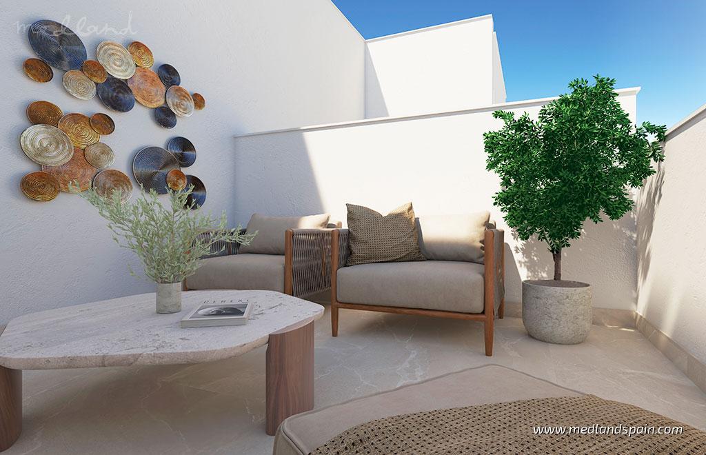Townhouse in Mijas Costa, Malaga, Spanien 3 Schlafzimmer, 250 m2 Nr. 121706