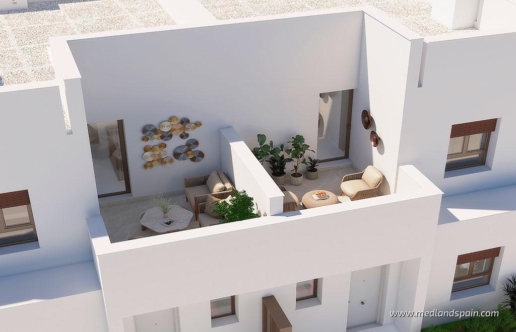 Townhouse in Mijas Costa, Malaga, Spanien 3 Schlafzimmer, 250 m2 Nr. 121706