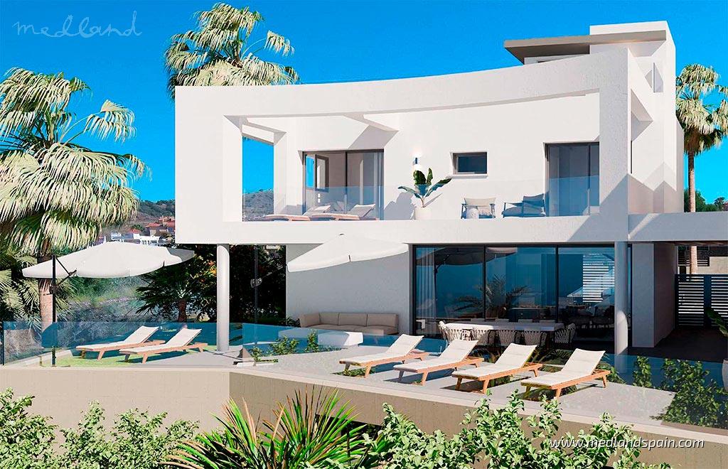 Kaupunkipientalo Mijas Costa, Malaga, Espanja 3 makuuhuonetta, 277 m2 No. 121707