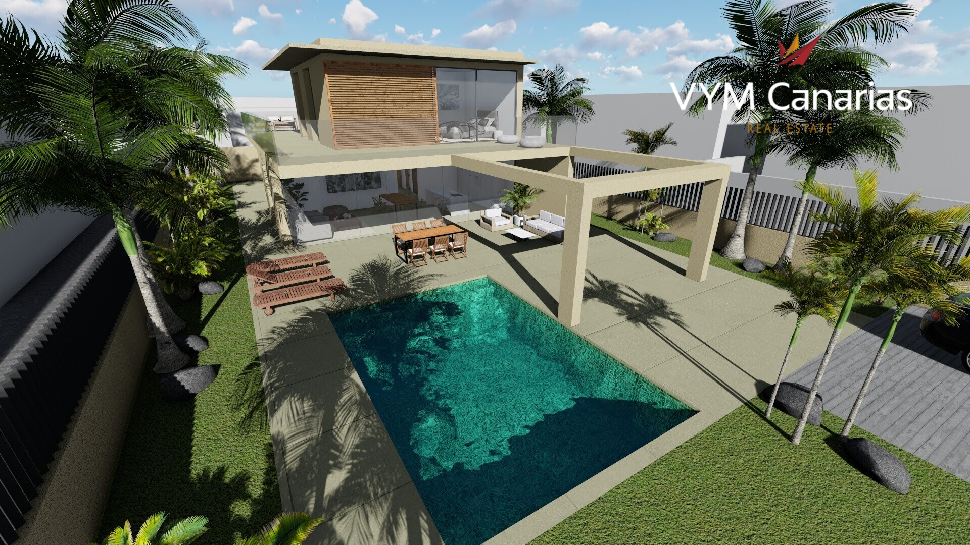 Villa in Palm-Mar, Tenerife, Spanien 4 Schlafzimmer, 156 m2 Nr. 122041