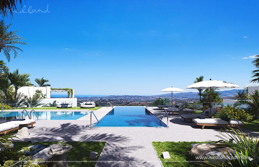 Apartment in Mijas Costa, Malaga, Spain 2 bedrooms, 80 sq.m. No. 129152
