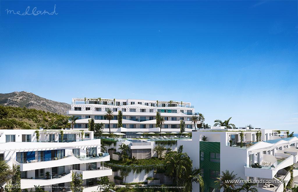 Apartment in Mijas Costa, Malaga, Spain 2 bedrooms, 80 sq.m. No. 129152