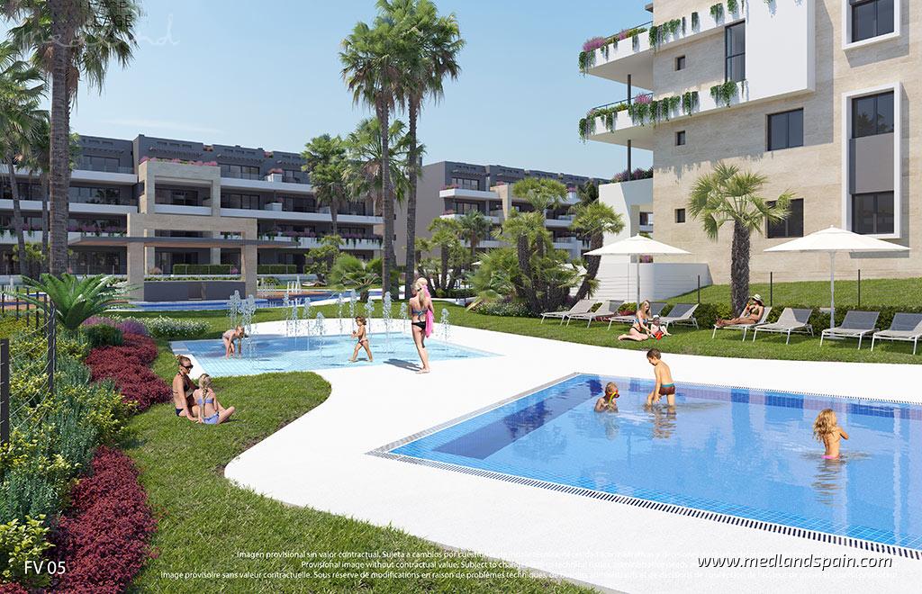 Apartment in Playa Flamenca II, Alicante, Spain 3 bedrooms, 98 sq.m. No. 122325
