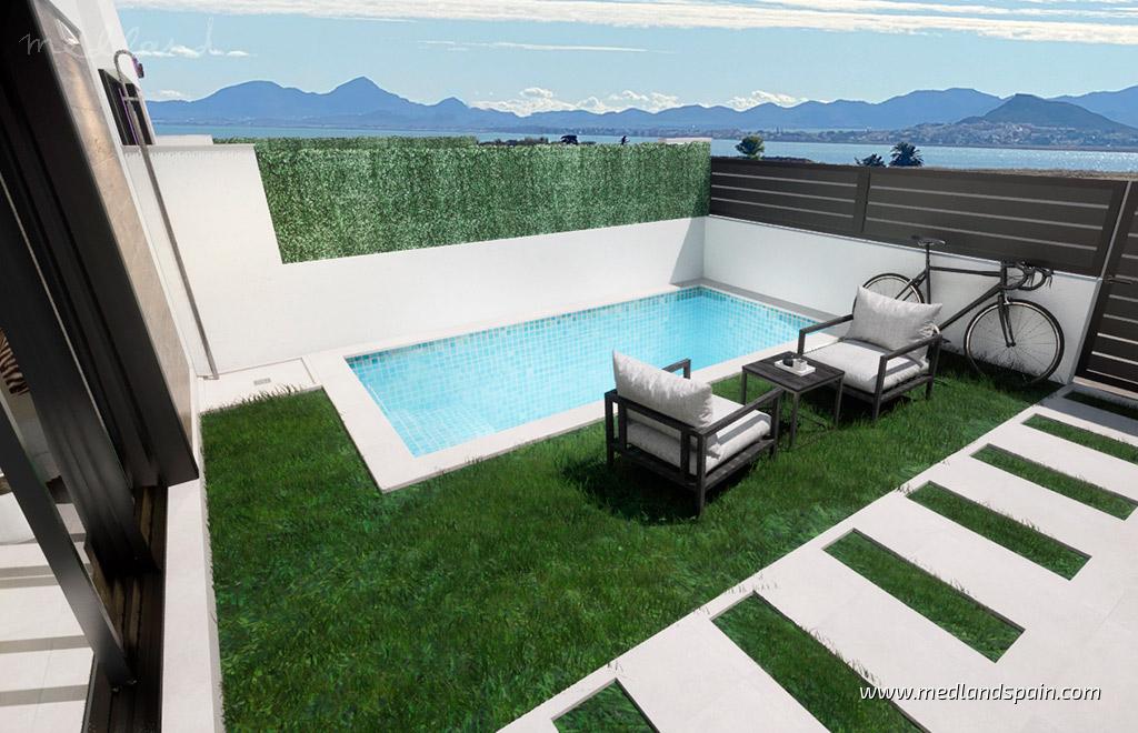 Villa en Los Alcázares, Murcia, España 3 dormitorios, 101 m2 No. 122326