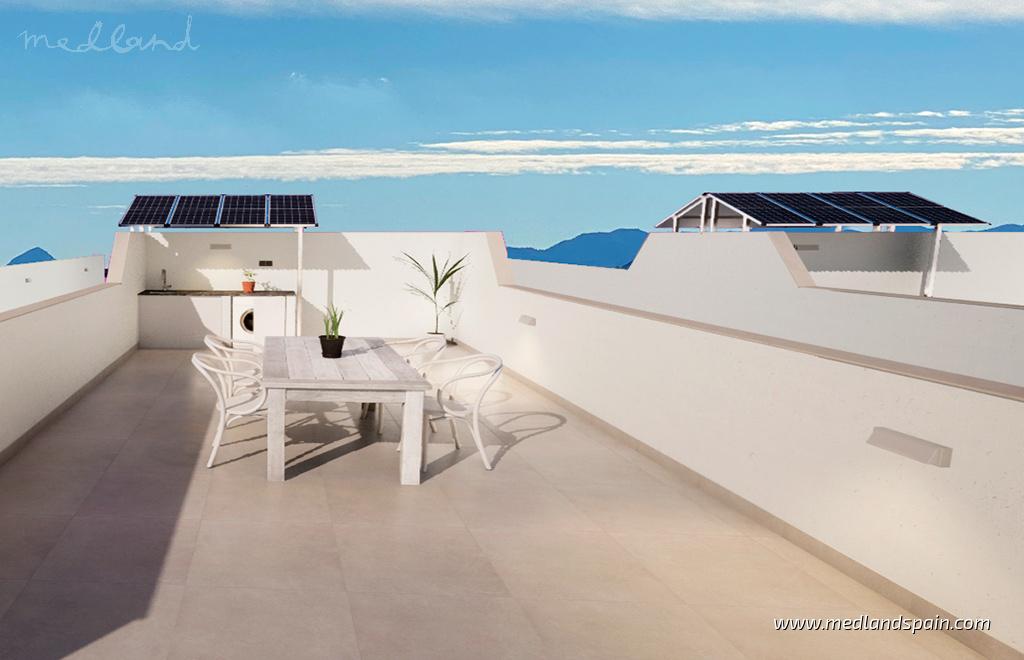 Villa en Los Alcázares, Murcia, España 3 dormitorios, 101 m2 No. 122326