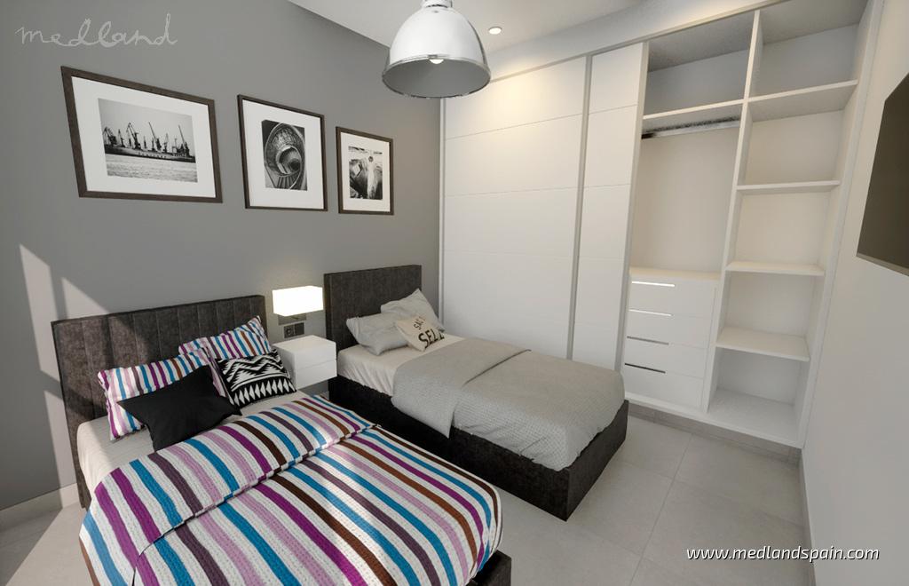 Villa en Los Alcázares, Murcia, España 3 dormitorios, 101 m2 No. 122326
