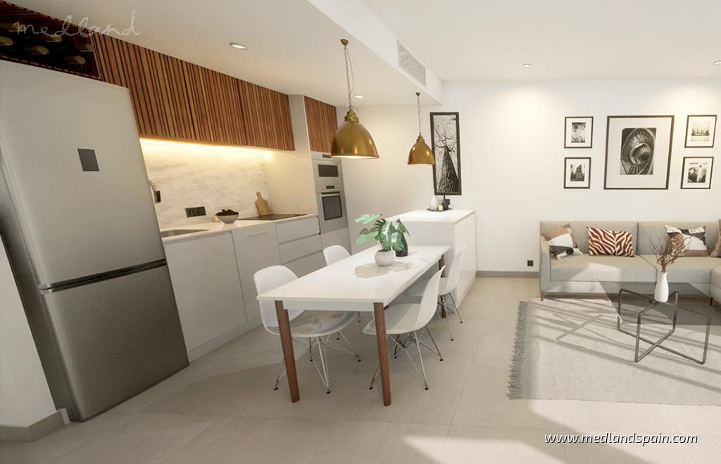 Villa en Los Alcázares, Murcia, España 3 dormitorios, 101 m2 No. 122326