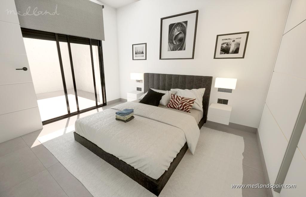 Villa en Los Alcázares, Murcia, España 3 dormitorios, 101 m2 No. 122326