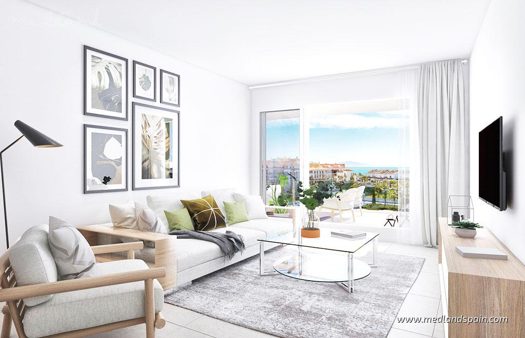 Apartament w Manilva, Malaga, Hiszpania 3 sypialnie, 140 mkw. nr 122327