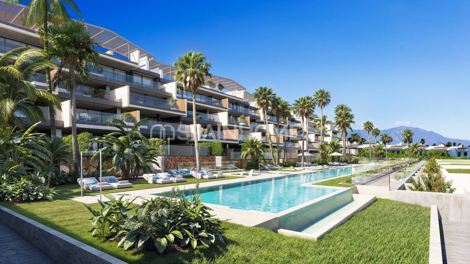Huoneisto Manilva, Malaga, Espanja 3 makuuhuonetta, 113 m2 No. 120840