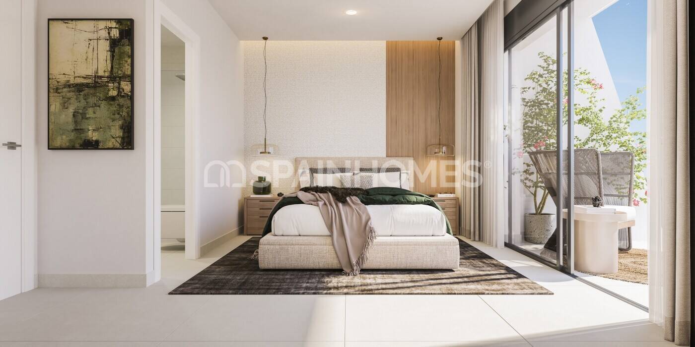 Villa i Estepona, Malaga, Spanien 3 sovrum, 172 kvm. Nr. 120861