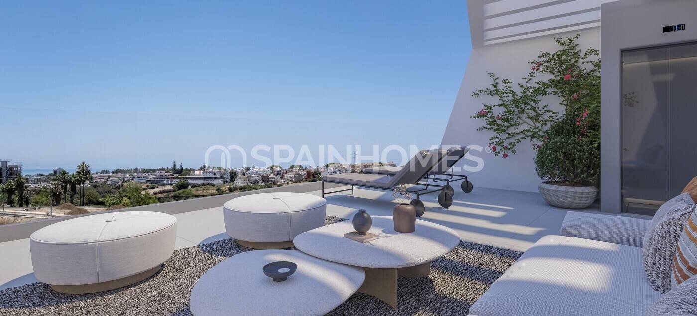 Villa i Estepona, Malaga, Spanien 3 sovrum, 172 kvm. Nr. 120861