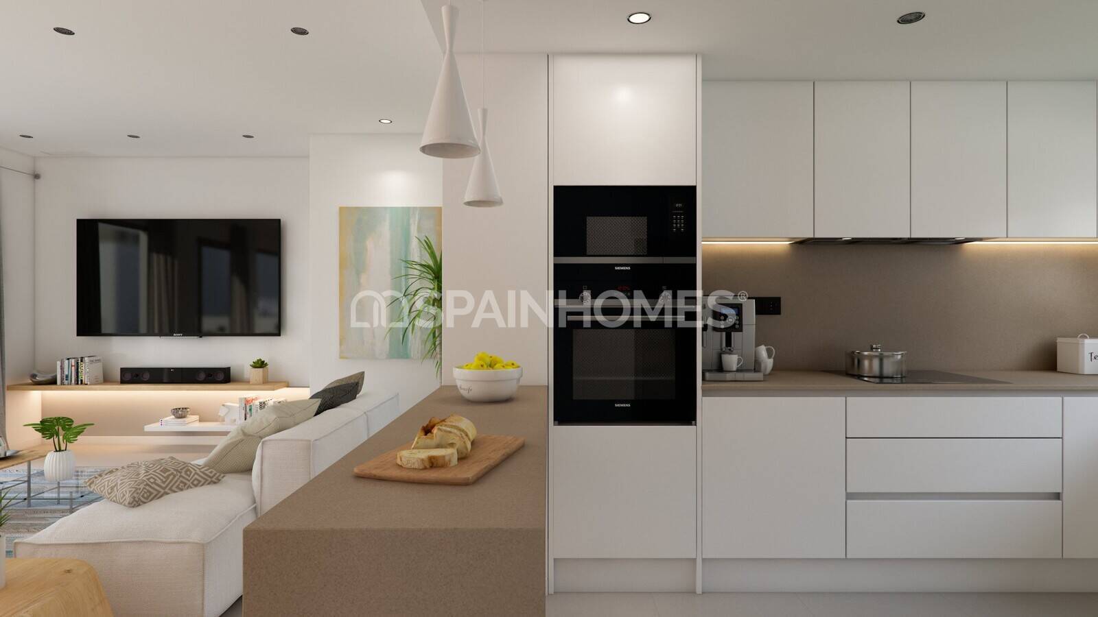 Penthouse in Casares, Malaga, Spain 3 bedrooms, 102 sq.m. No. 121247