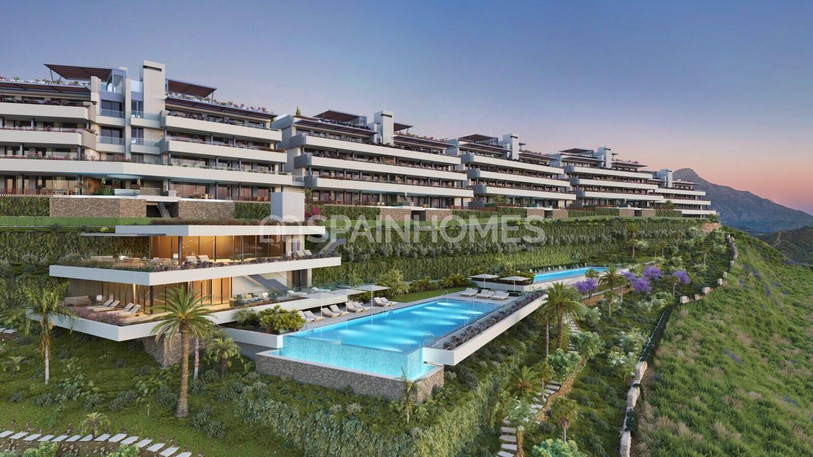 Penthouse w Benahavis, Malaga, Hiszpania 3 sypialnie, 154 mkw. nr 121534