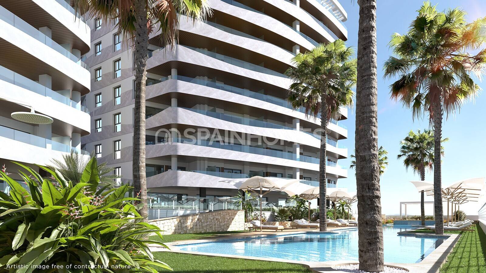 Penthäuser in Cartagena, Murcia, Spanien 3 Schlafzimmer, 107 m2 Nr. 120800