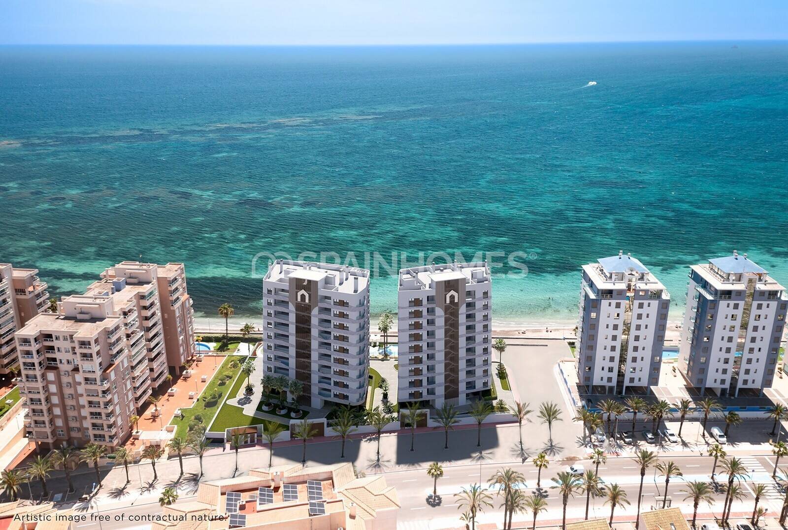 Penthäuser in Cartagena, Murcia, Spanien 3 Schlafzimmer, 107 m2 Nr. 120800