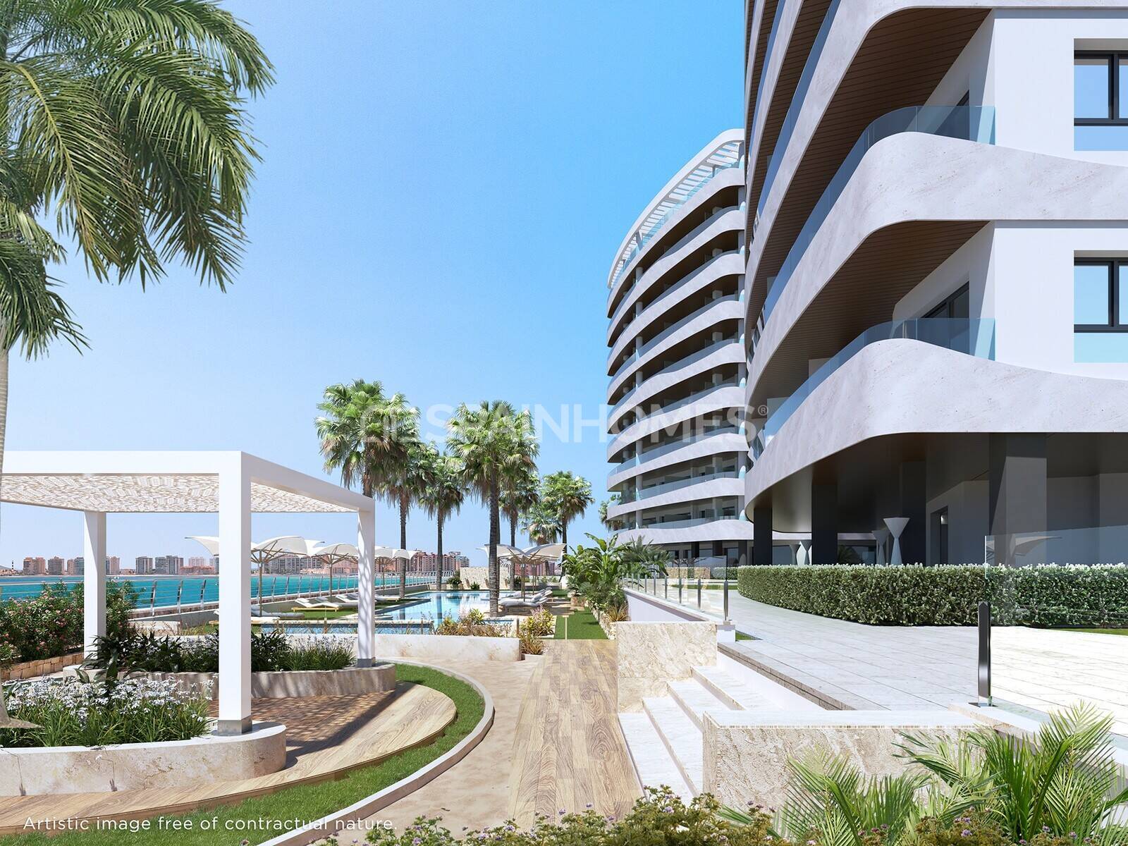 Lägenhet i Cartagena, Murcia, Spanien 3 sovrum, 114 kvm. Nr. 120799