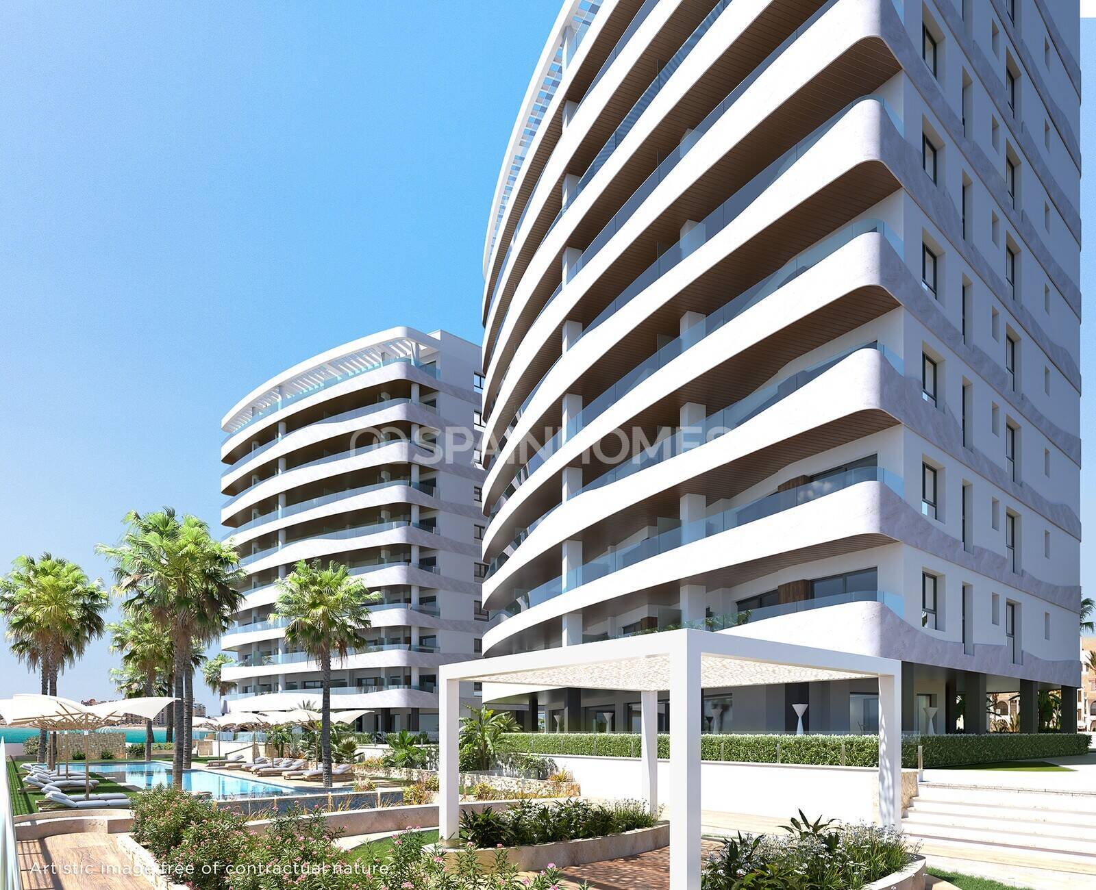 Lägenhet i Cartagena, Murcia, Spanien 3 sovrum, 114 kvm. Nr. 120799