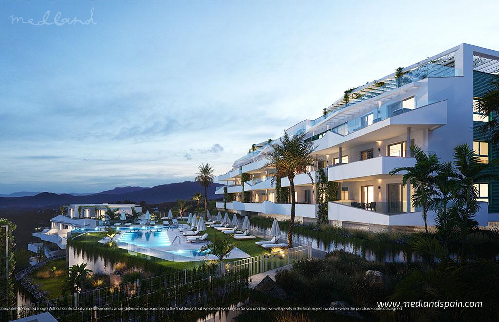 Wohnung in Mijas Costa, Malaga, Spanien 3 Schlafzimmer, 104 m2 Nr. 129153
