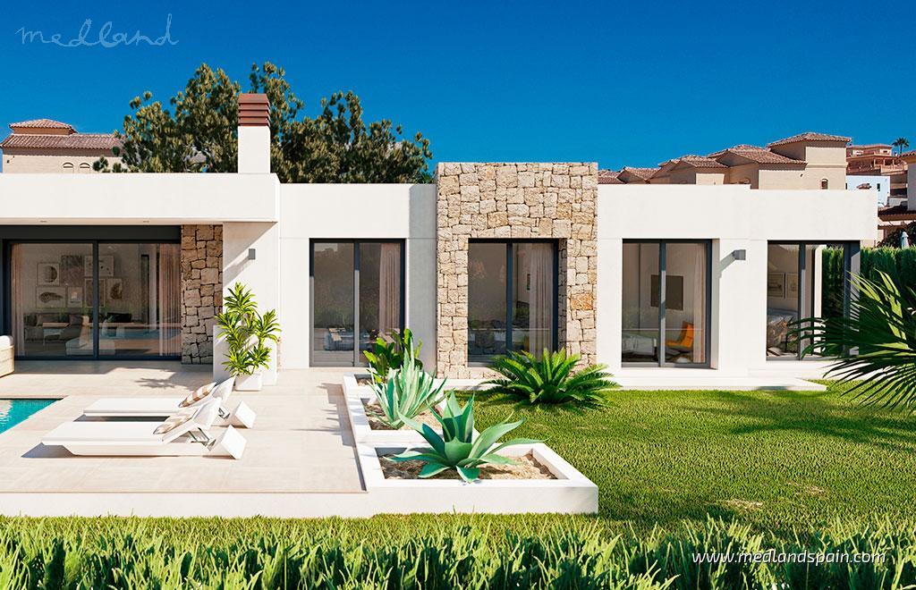 Villa in Calpe, Alicante, Spanien 3 Schlafzimmer, 139 m2 Nr. 129145