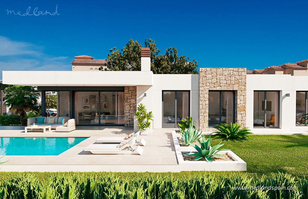 Villa in Calpe, Alicante, Spanien 3 Schlafzimmer, 139 m2 Nr. 129145