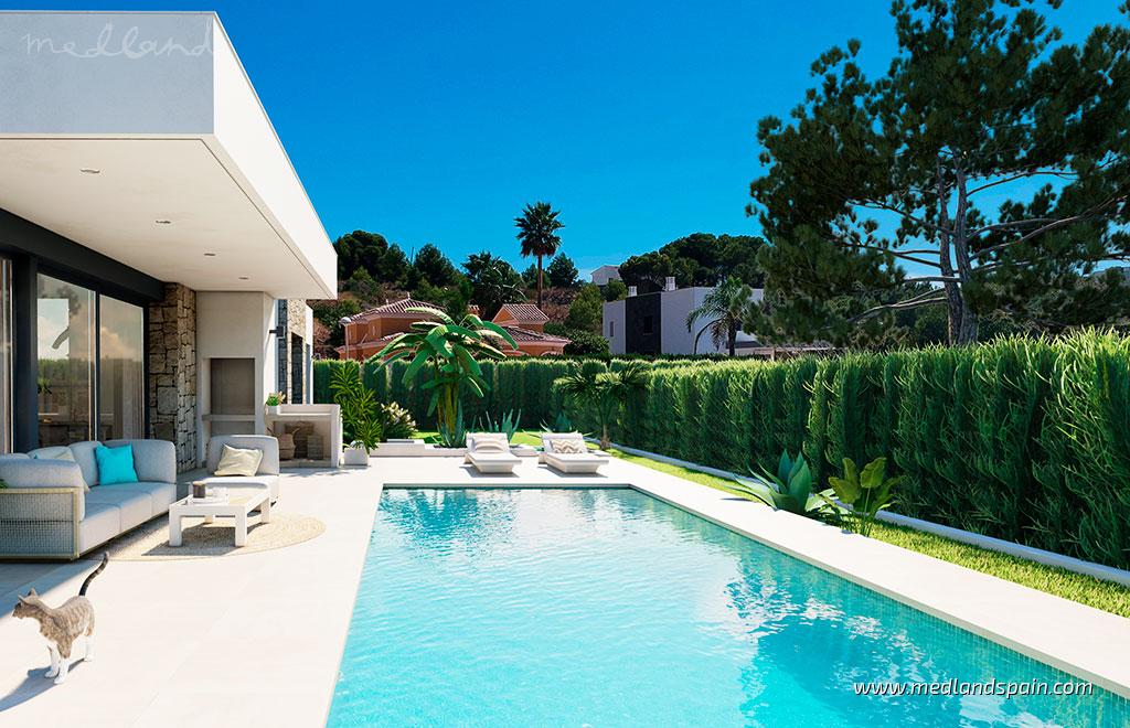 Villa in Calpe, Alicante, Spanien 3 Schlafzimmer, 139 m2 Nr. 129145