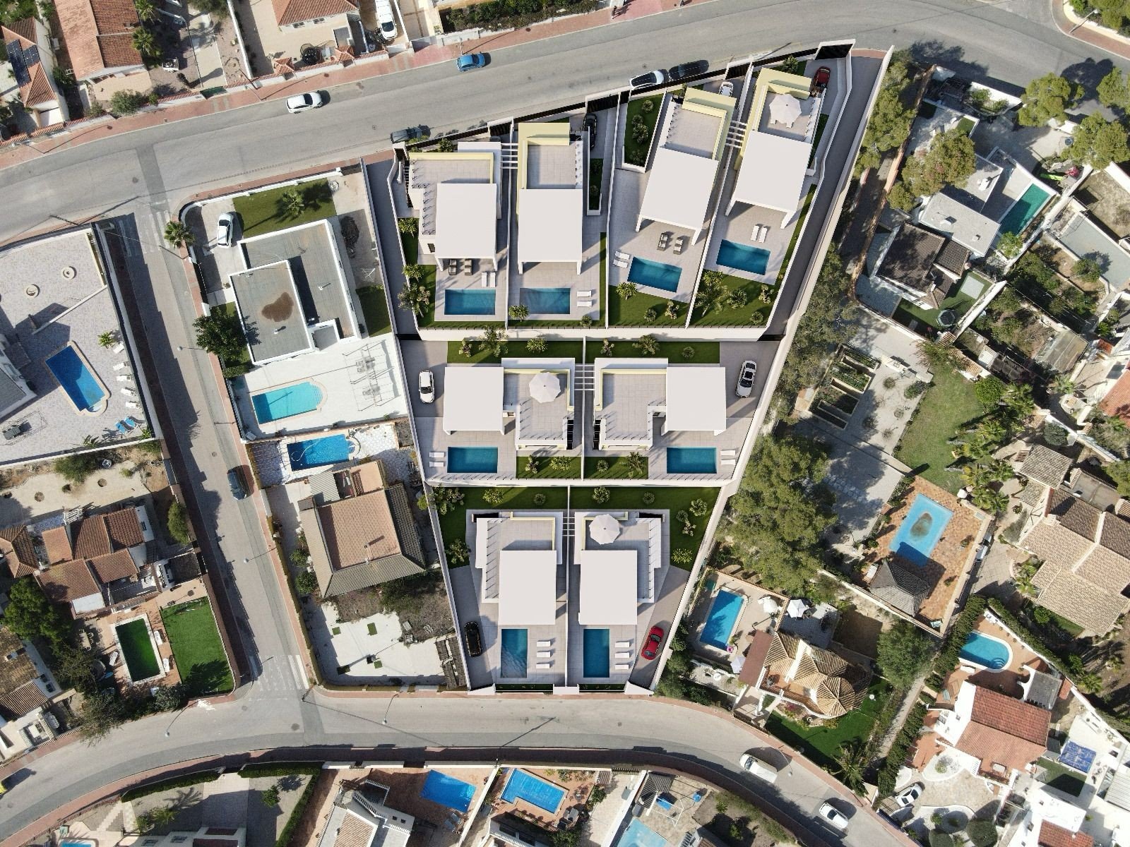 Villa i Torrevieja, Alicante, Spanien 3 sovrum, 120 kvm. Nr. 131331