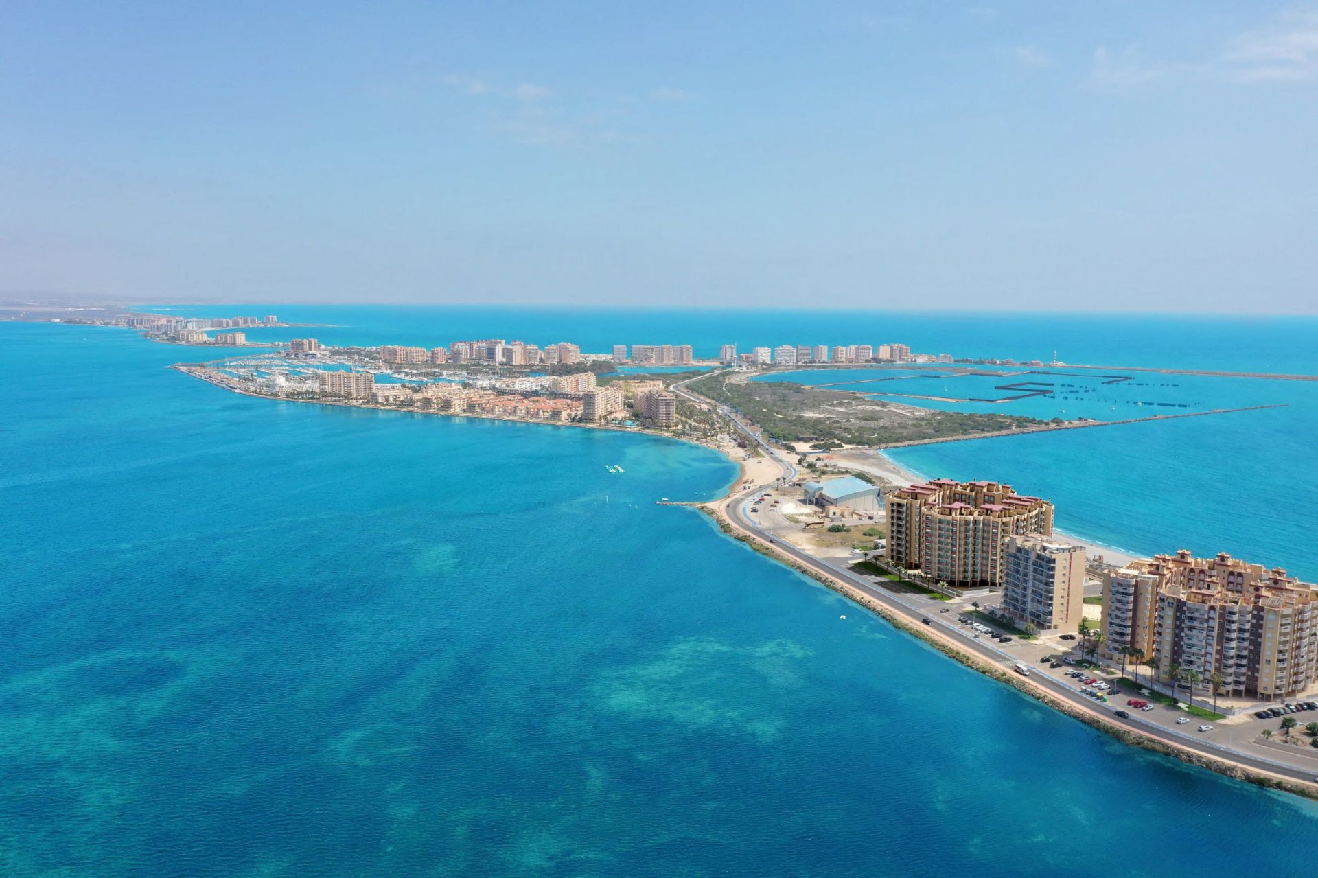 Apartment in La Manga del Mar Menor, Murcia, Spain 1 bedroom, 78 sq.m. No. 130786