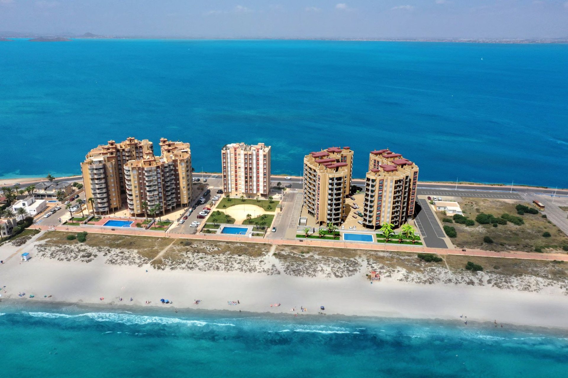 Apartment in La Manga del Mar Menor, Murcia, Spain 1 bedroom, 78 sq.m. No. 130786